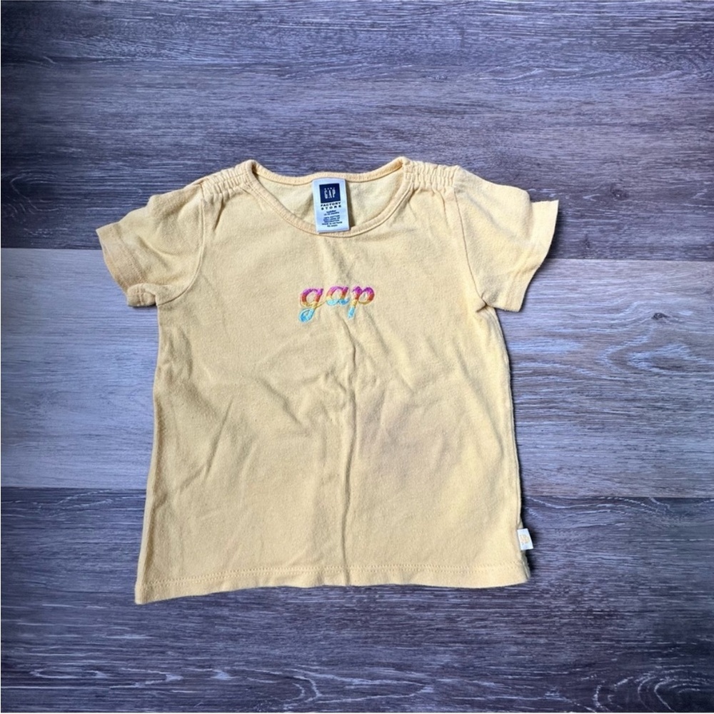Gap Baby Yellow T-Shirt